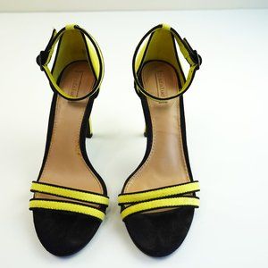 Zara Strappy yellow heels